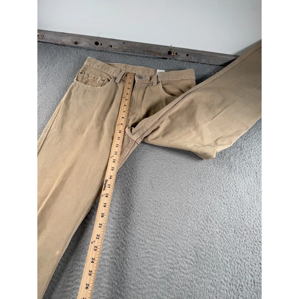 Vintage Levis Jeans Mens 33x30 Brown Denim 90s 505 Made in USA Grunge